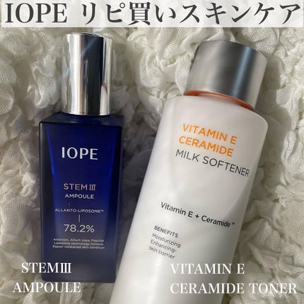 ビタミンEセラミドミルクソフナー/IOPE/化粧水を使ったクチコミ(1枚目)