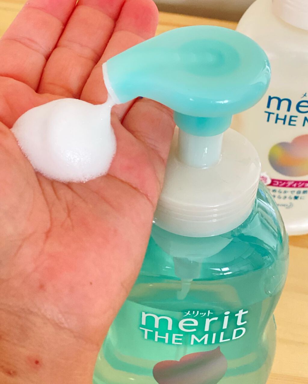 ザマイルド/メリット/市販シャンプーを使ったクチコミ(2枚目)