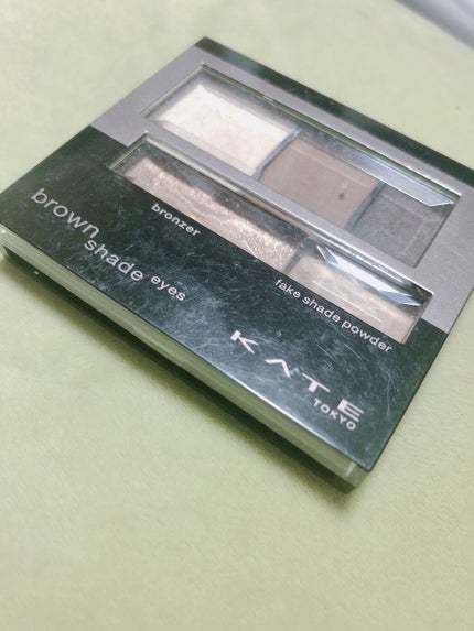 ブラウンシェードアイズN/KATE/アイシャドウパレットを使ったクチコミ(1枚目)