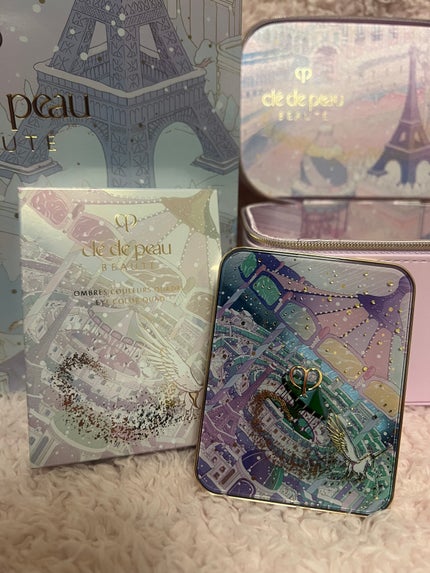 オンブルクルールクアドリ 502 Wings of Wonder(ホリデーコレクション2024)/クレ・ド・ポー ボーテ/アイシャドウパレットを使ったクチコミ(1枚目)
