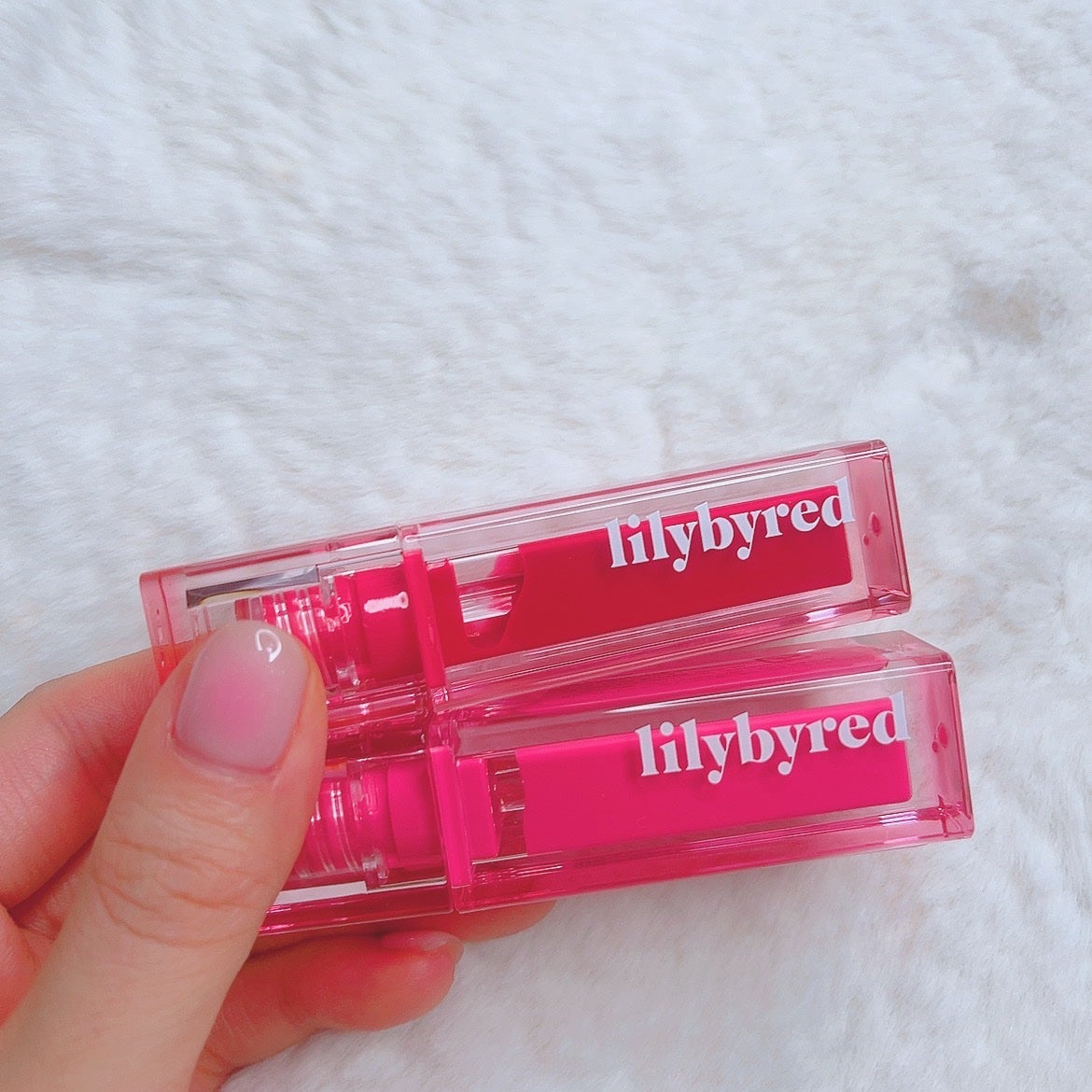 ジューシーライアー ウォーターティント/lilybyred/リップティントを使ったクチコミ(5枚目)