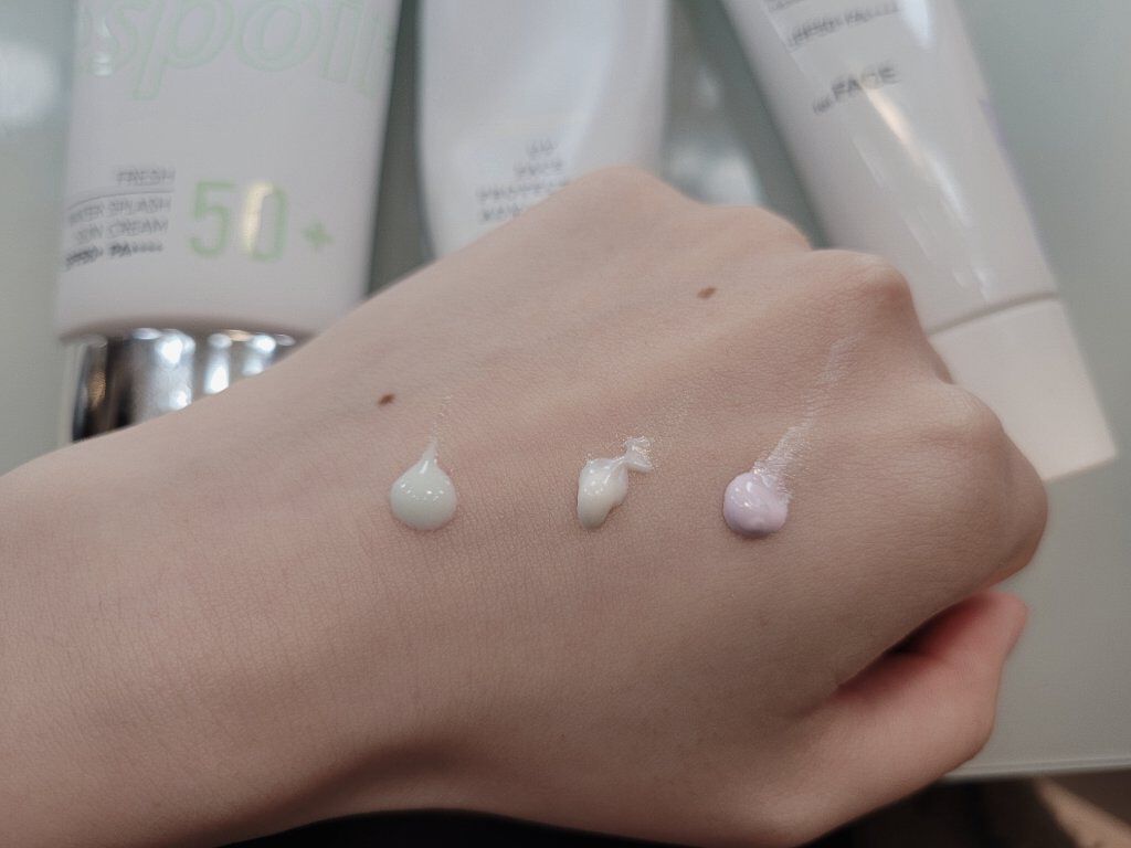 ウォータースプラッシュサンクリーム/espoir/日焼け止め・UVケアを使ったクチコミ（2枚目）