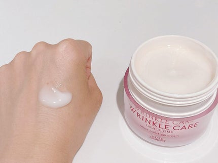 リンクルケア ホワイト モイストジェルクリーム/グレイスワン/オールインワン化粧品を使ったクチコミ(6枚目)