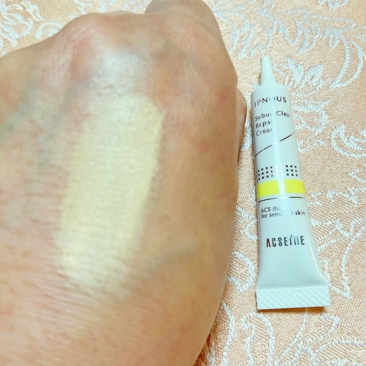 イプノス シーバムクリア リペアクリーム/ACSEINE/フェイスクリームを使ったクチコミ(7枚目)