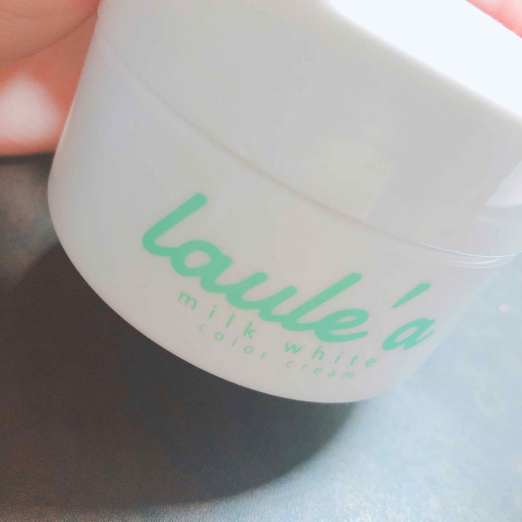 ミルクホワイトクリーム/Laule'a/フェイスクリームを使ったクチコミ（1枚目）