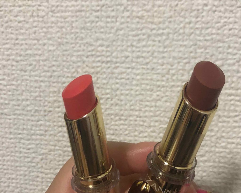 ラスティンググロスリップ/CEZANNE/口紅を使ったクチコミ（1枚目）