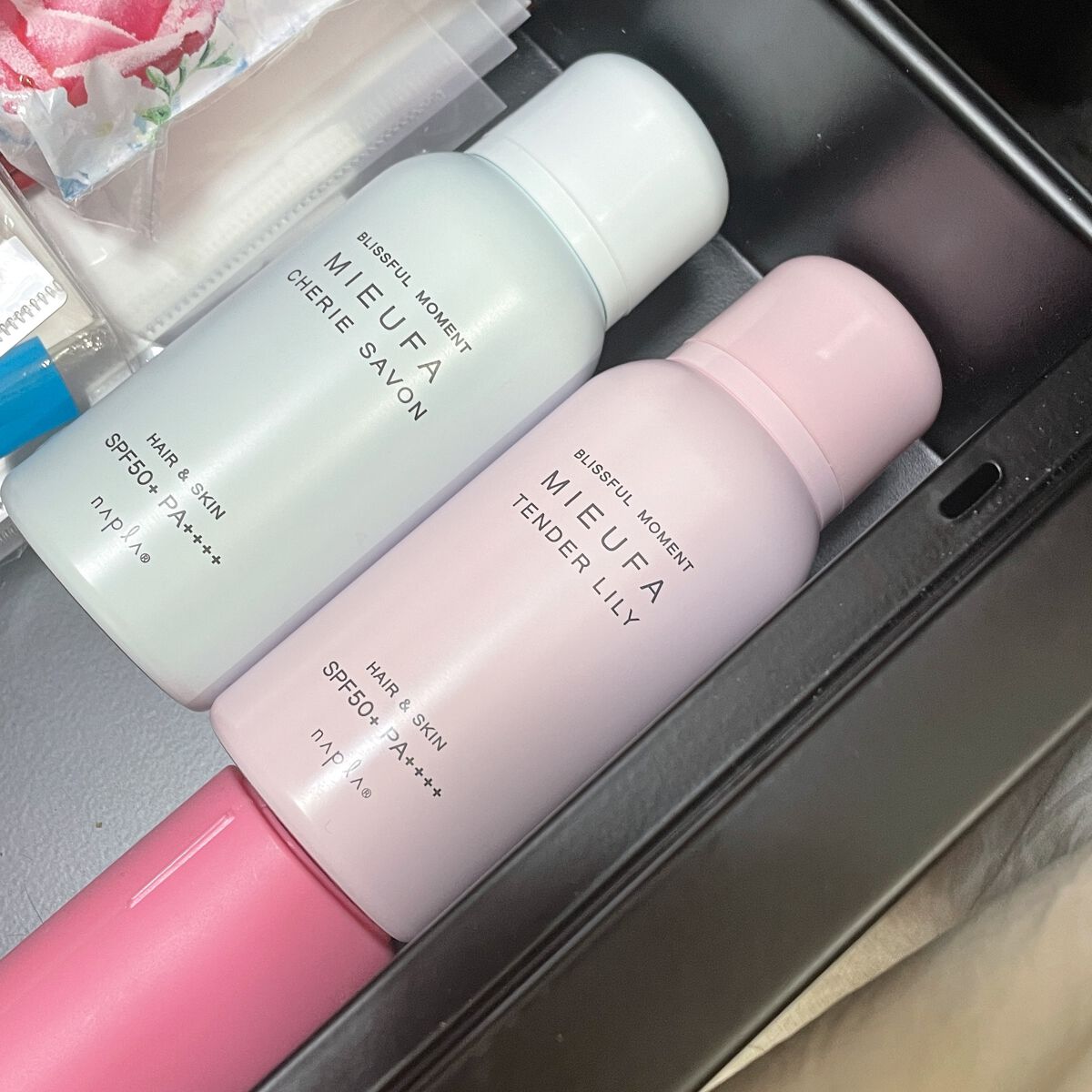 ミーファ フレグランスUVスプレー シェリーサボン/MIEUFA/日焼け止めミスト・スプレーを使ったクチコミ（3枚目）