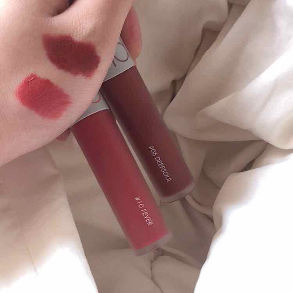 ゼロベルベットティント/rom&nd/リップティントを使ったクチコミ(1枚目)