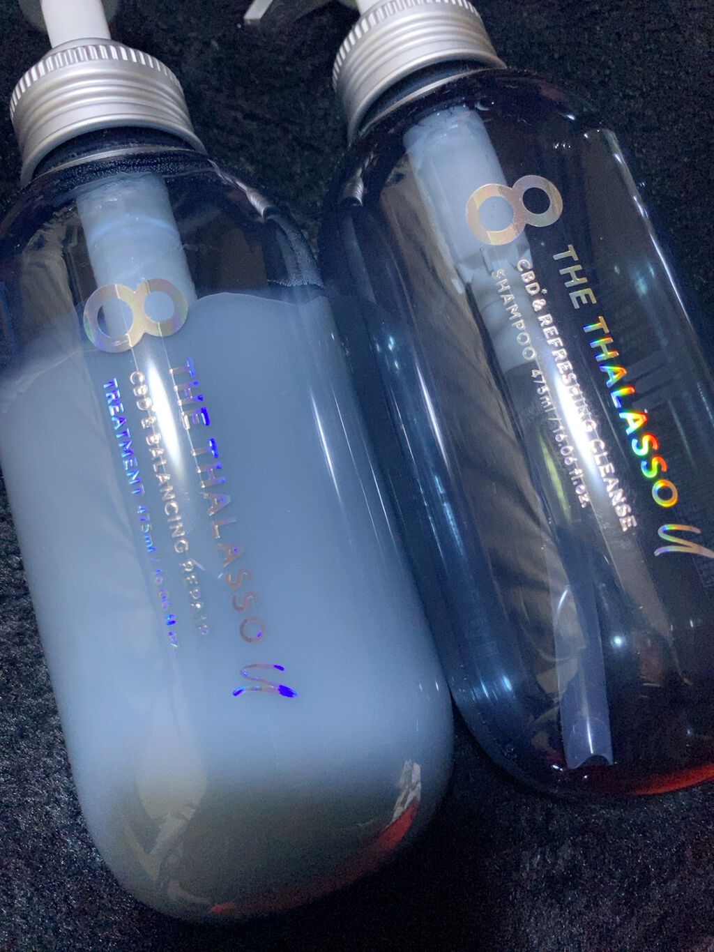 エイトザタラソ ユー CBD&リフレッシング クレンズ 美容液シャンプー/CBD&バランシング ダメージリペア 美容液ヘアトリートメント/エイトザタラソ/市販シャンプーを使ったクチコミ(1枚目)