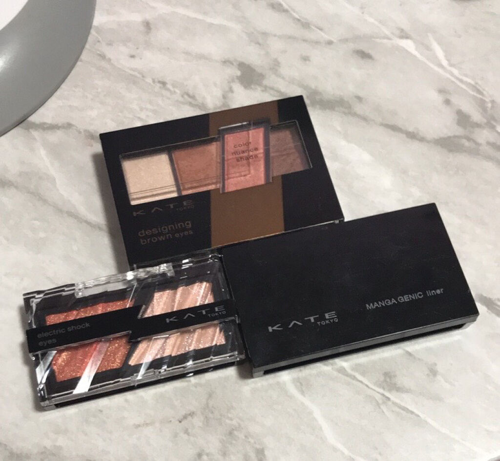 デザイニングブラウンアイズ/KATE/アイシャドウパレットを使ったクチコミ（2枚目）