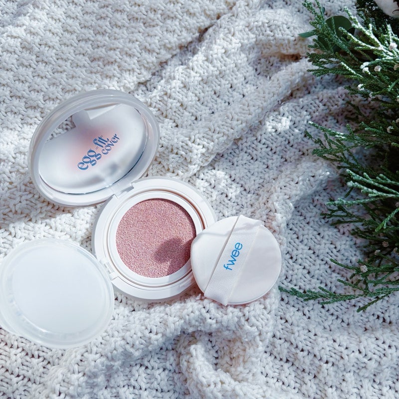 フィー クッションエッグフィットカバー/fwee/クッションファンデーションを使ったクチコミ(1枚目)