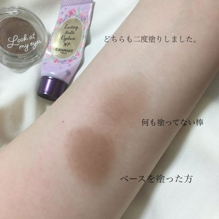 ラスティングマルチアイベース WP/キャンメイク/アイシャドウベースを使ったクチコミ(2枚目)