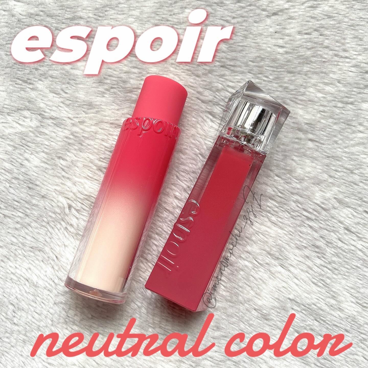 クチュールリップティントグレイズ/espoir/リップティントを使ったクチコミ（1枚目）