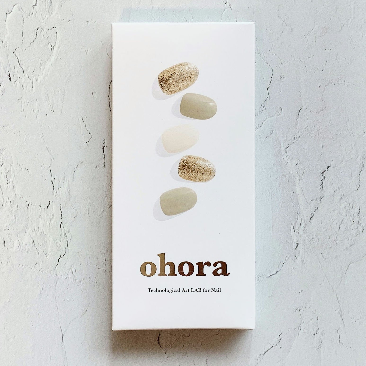 セミキュアジェルネイル（ハンド） ND-067 N Gold Coast/ohora/ネイルシールを使ったクチコミ（1枚目）