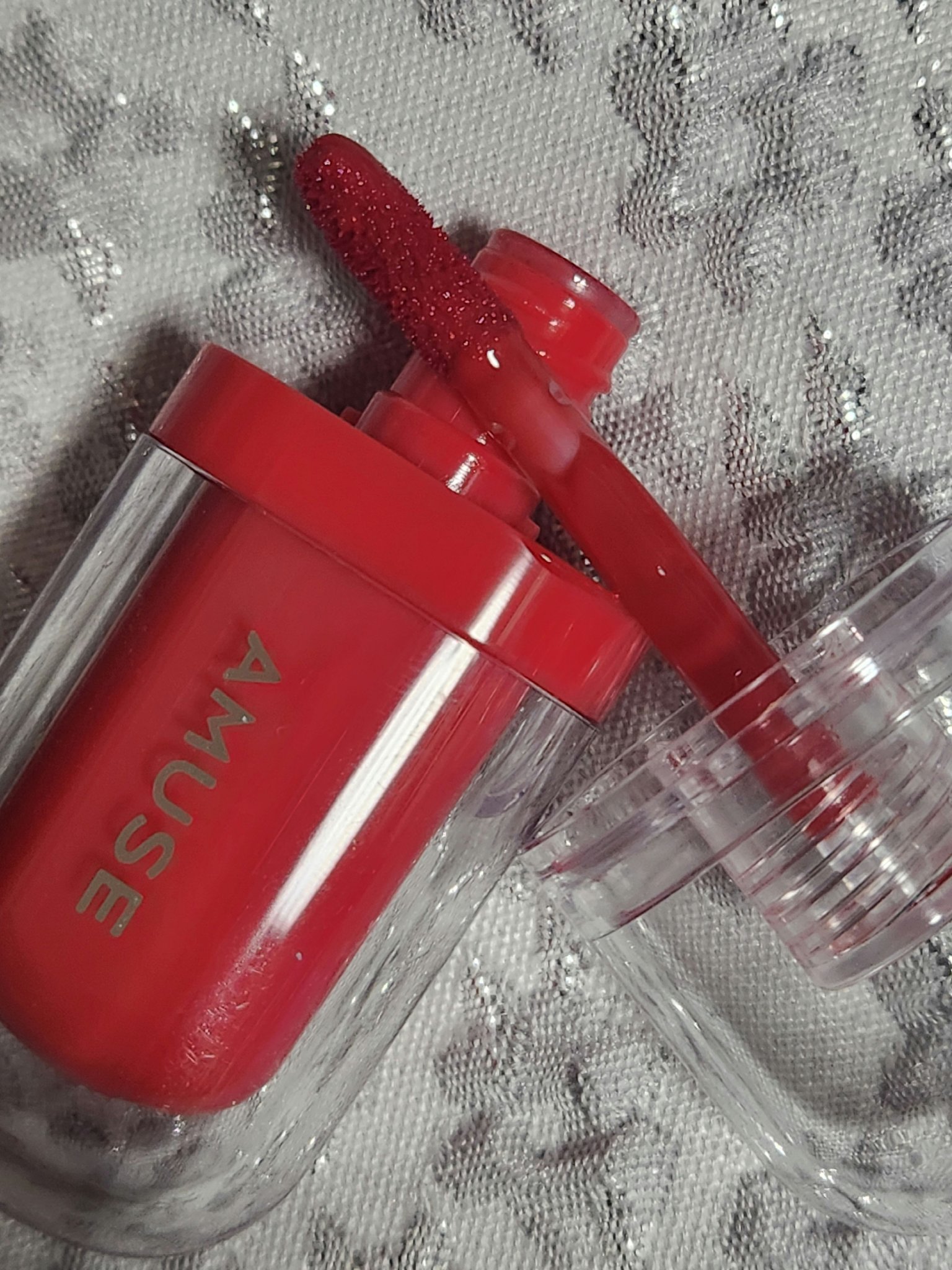 ジェルフィットティント/AMUSE/リップティントを使ったクチコミ（1枚目）