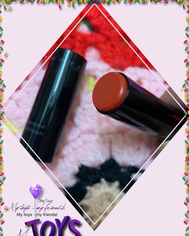 UR GLAM     MINI LIPSTICK シャイニーパープル〈ニュアンスチェンジ〉/U R GLAM/口紅を使ったクチコミ（3枚目）