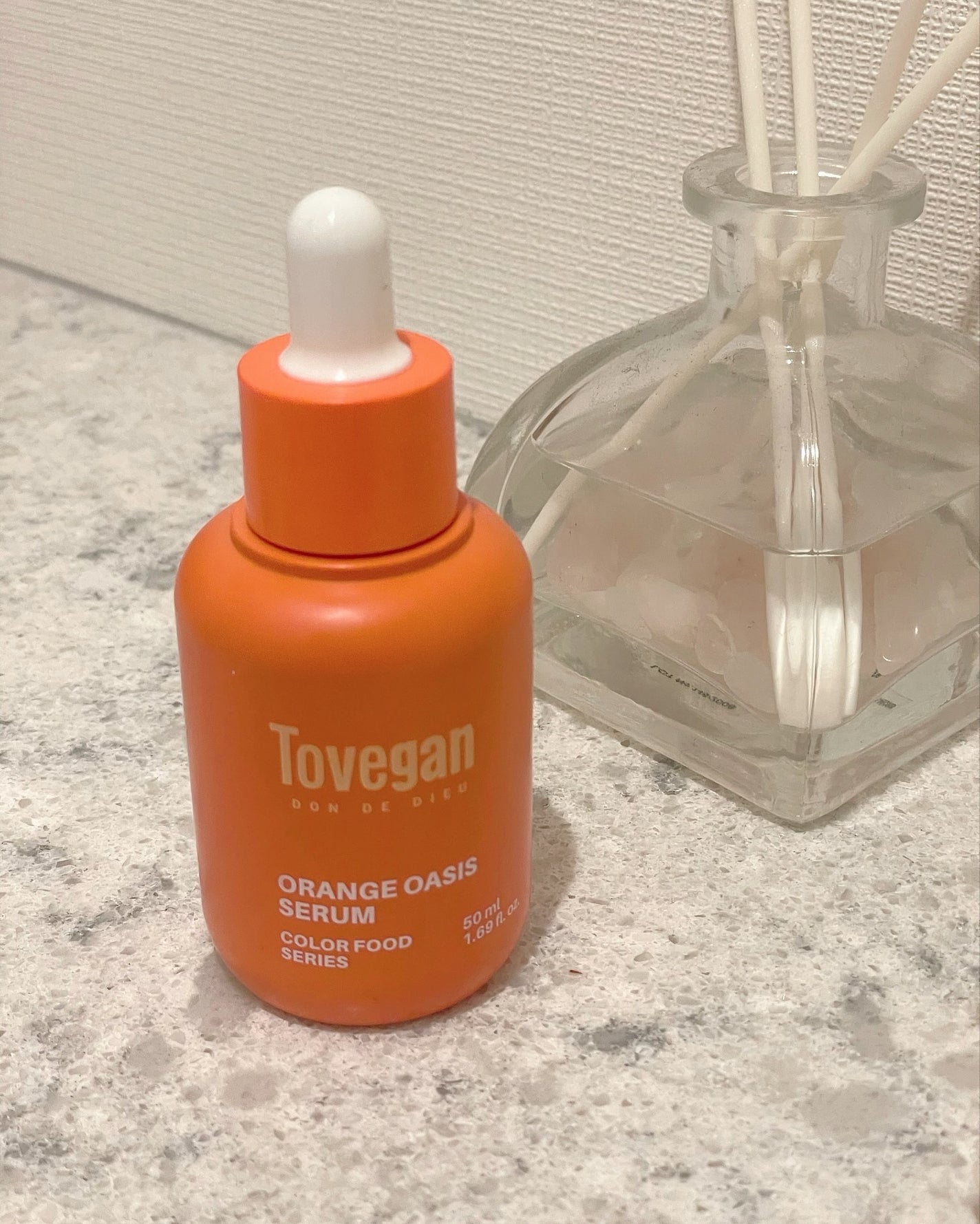 カラーフードシリーズオレンジオアシスセラム/Tovegan/美容液を使ったクチコミ(1枚目)