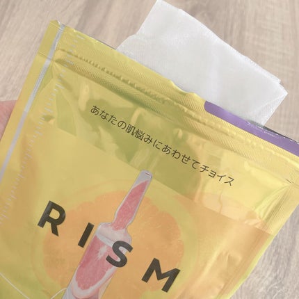デイリーケアマスク ヒアルロン酸&グレープフルーツ/RISM/シートマスク・パックを使ったクチコミ(1枚目)