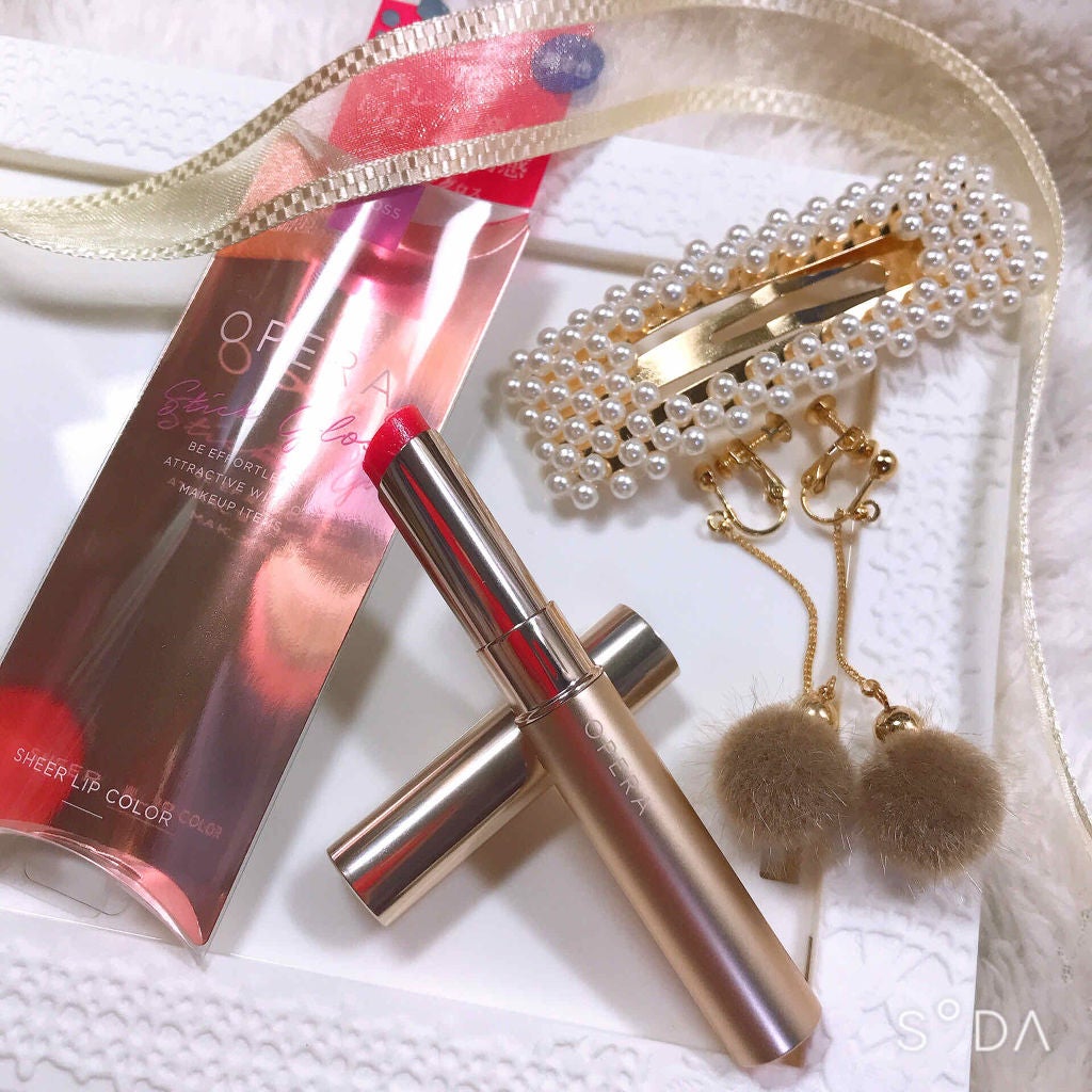 オペラ シアーリップカラー RN/OPERA/リップグロスを使ったクチコミ(1枚目)