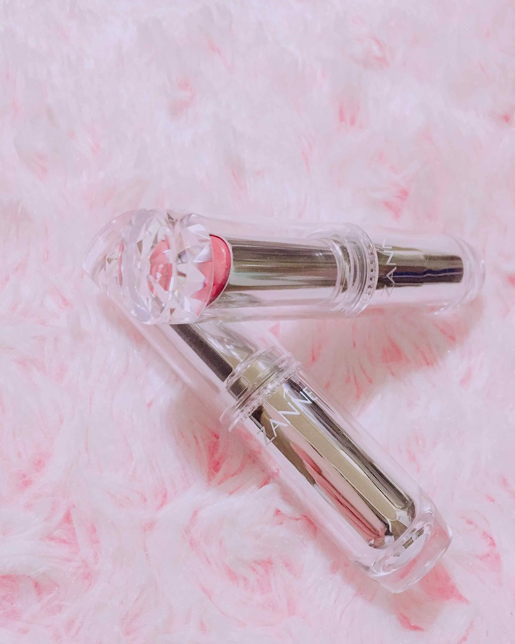 ラスティンググロスリップ/CEZANNE/口紅を使ったクチコミ（1枚目）