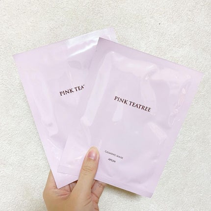 ピンクティーツリーマスクパック/APLIN/シートマスク・パックを使ったクチコミ(5枚目)