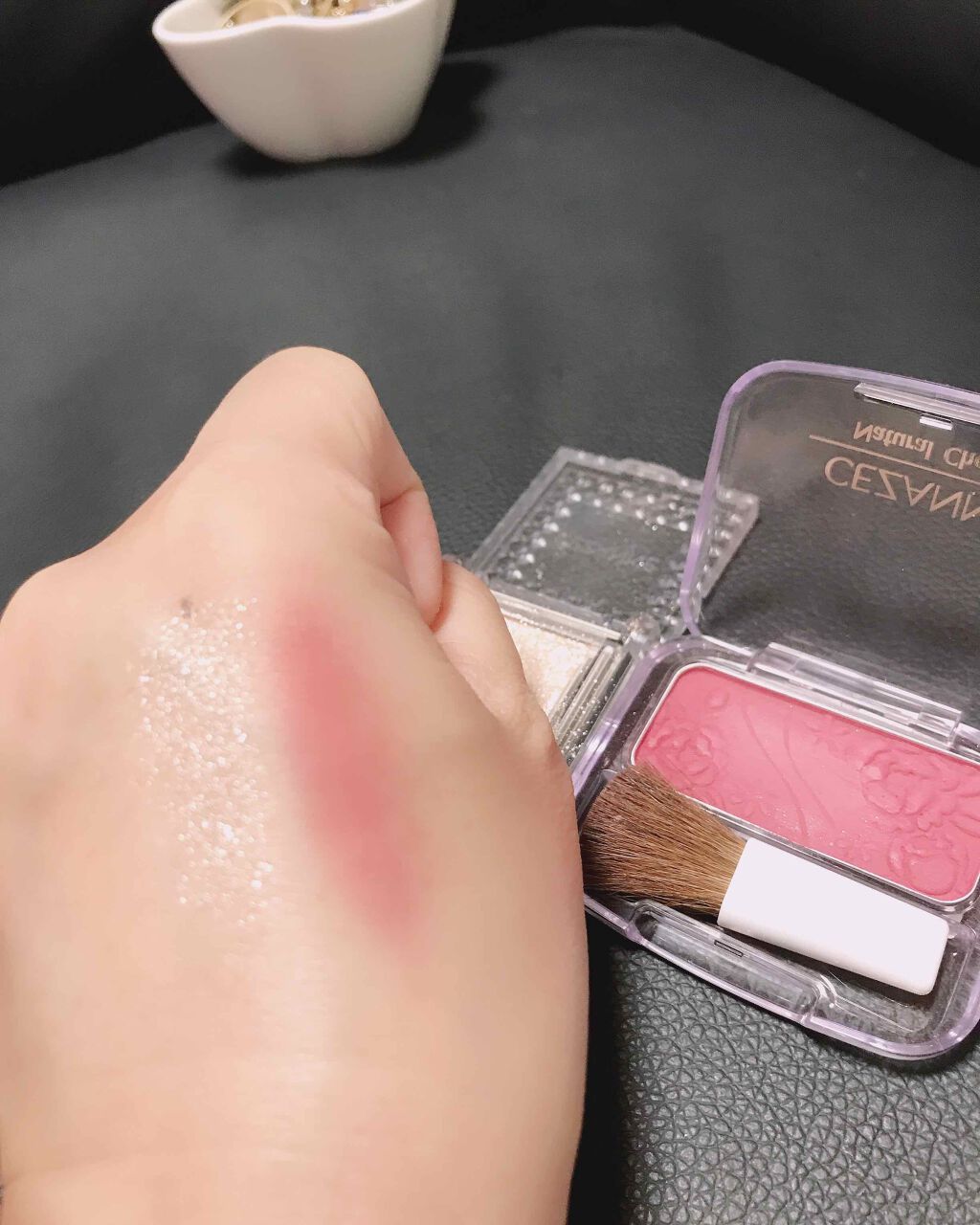 ナチュラル チークN/CEZANNE/パウダーチークを使ったクチコミ(2枚目)