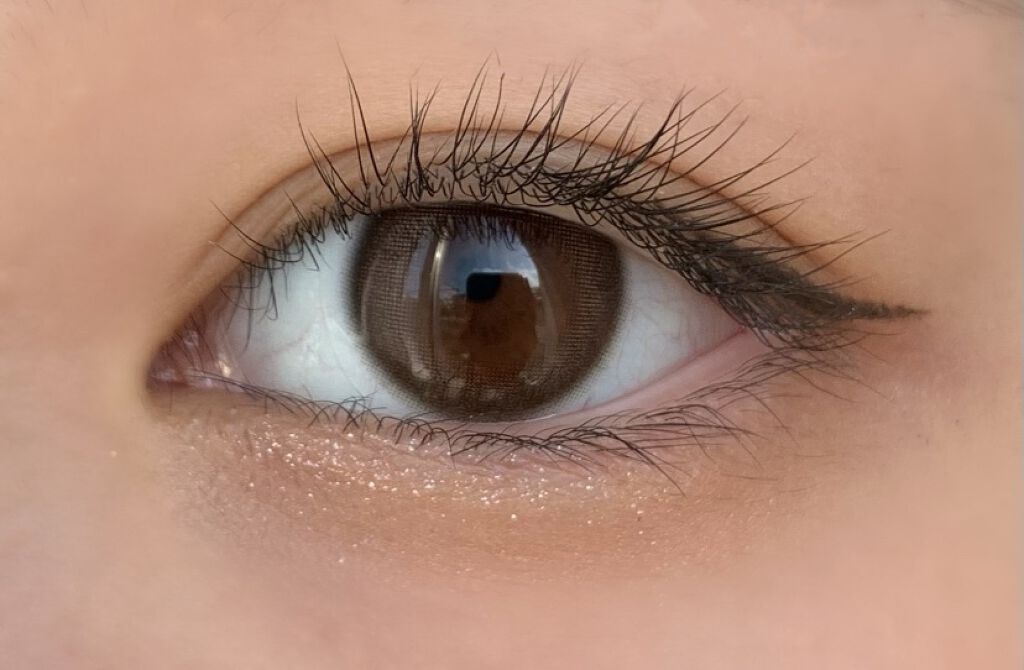 メリーベーシック/MORECONTACT/カラーコンタクトレンズを使ったクチコミ（2枚目）