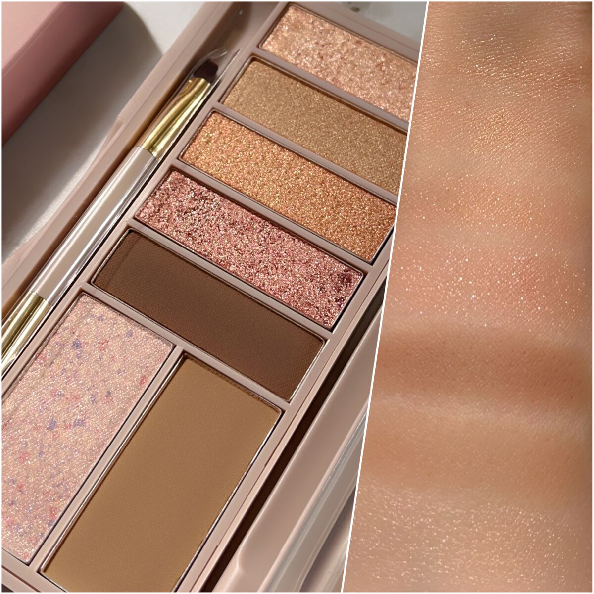 マルチセブンカラーアイパレット/MYUNT/アイシャドウパレットを使ったクチコミ(4枚目)