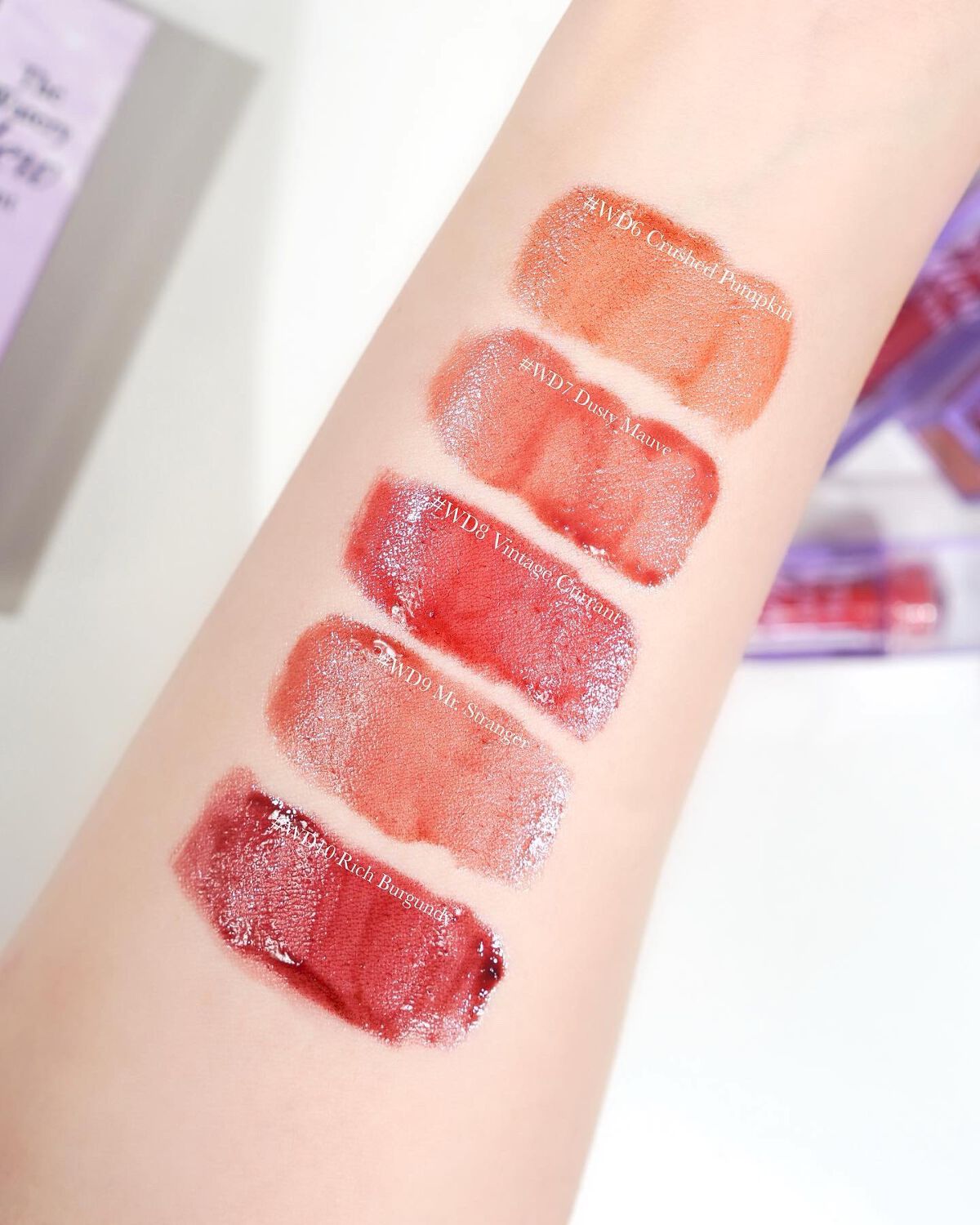 ザ ウォータリーデューティント/MERZY/リップティントを使ったクチコミ(3枚目)