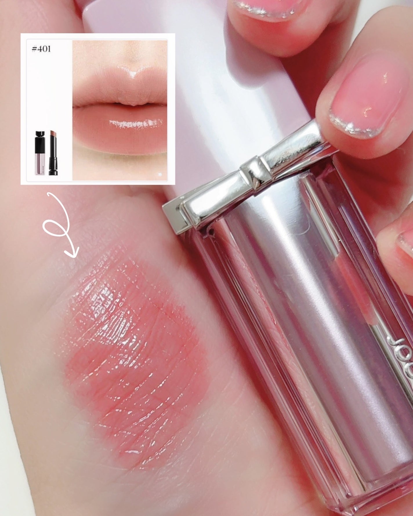 SILVER RIBBON グロウセラムルージュ/Joocyee/口紅を使ったクチコミ(6枚目)