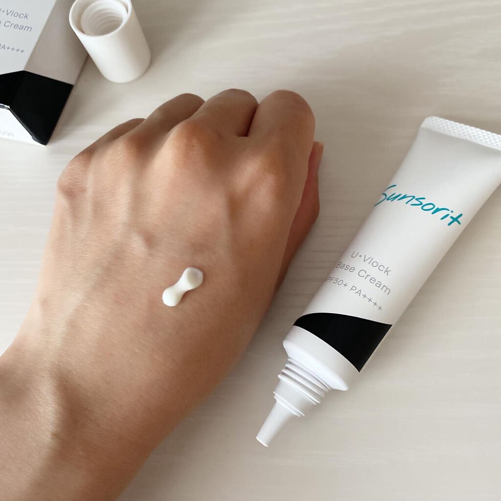 U・Vlockベースクリーム/サンソリット/化粧下地を使ったクチコミ（2枚目）