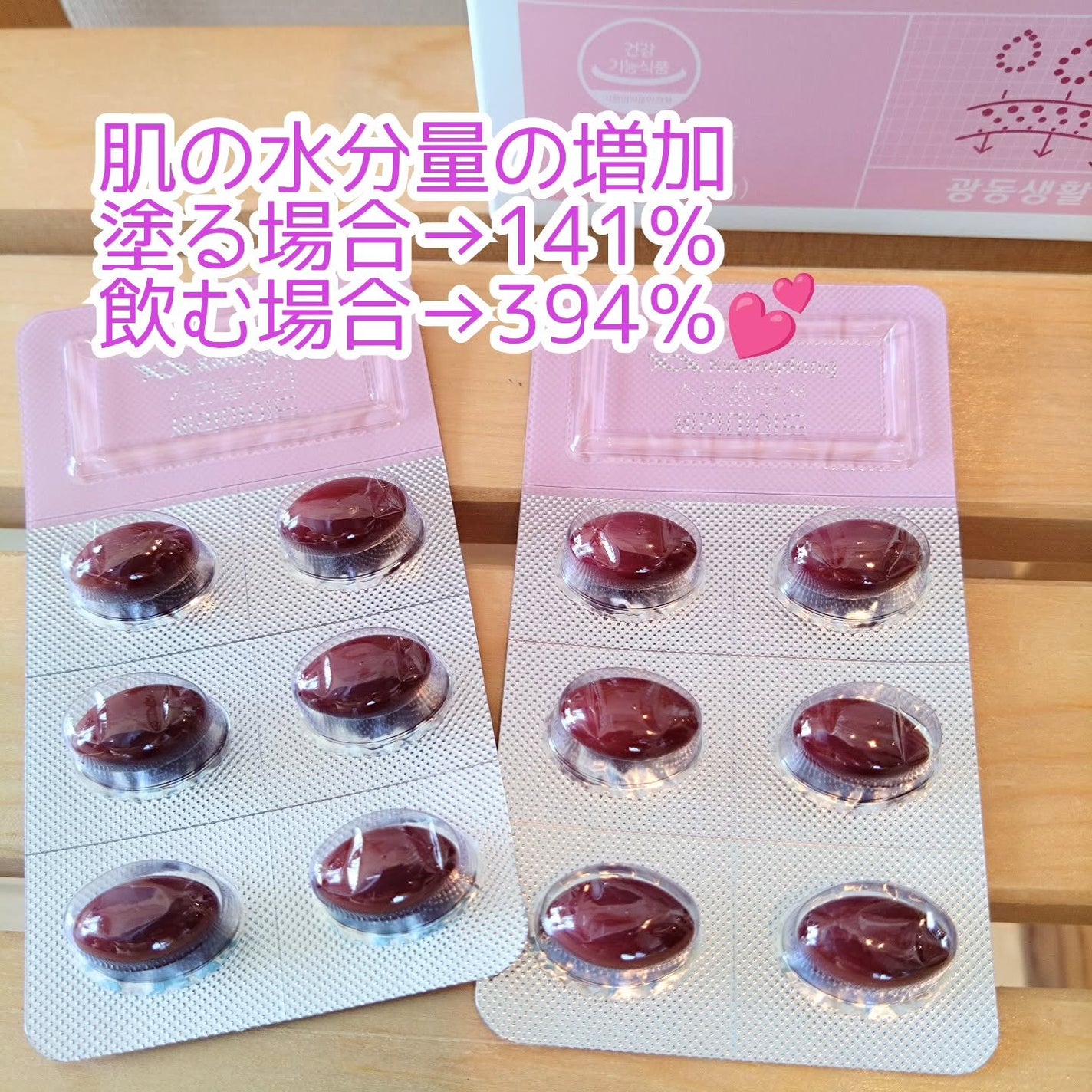 飲むセラミド(スキンソリューションセラミド)/Kwangdong/美容サプリメントを使ったクチコミ(2枚目)