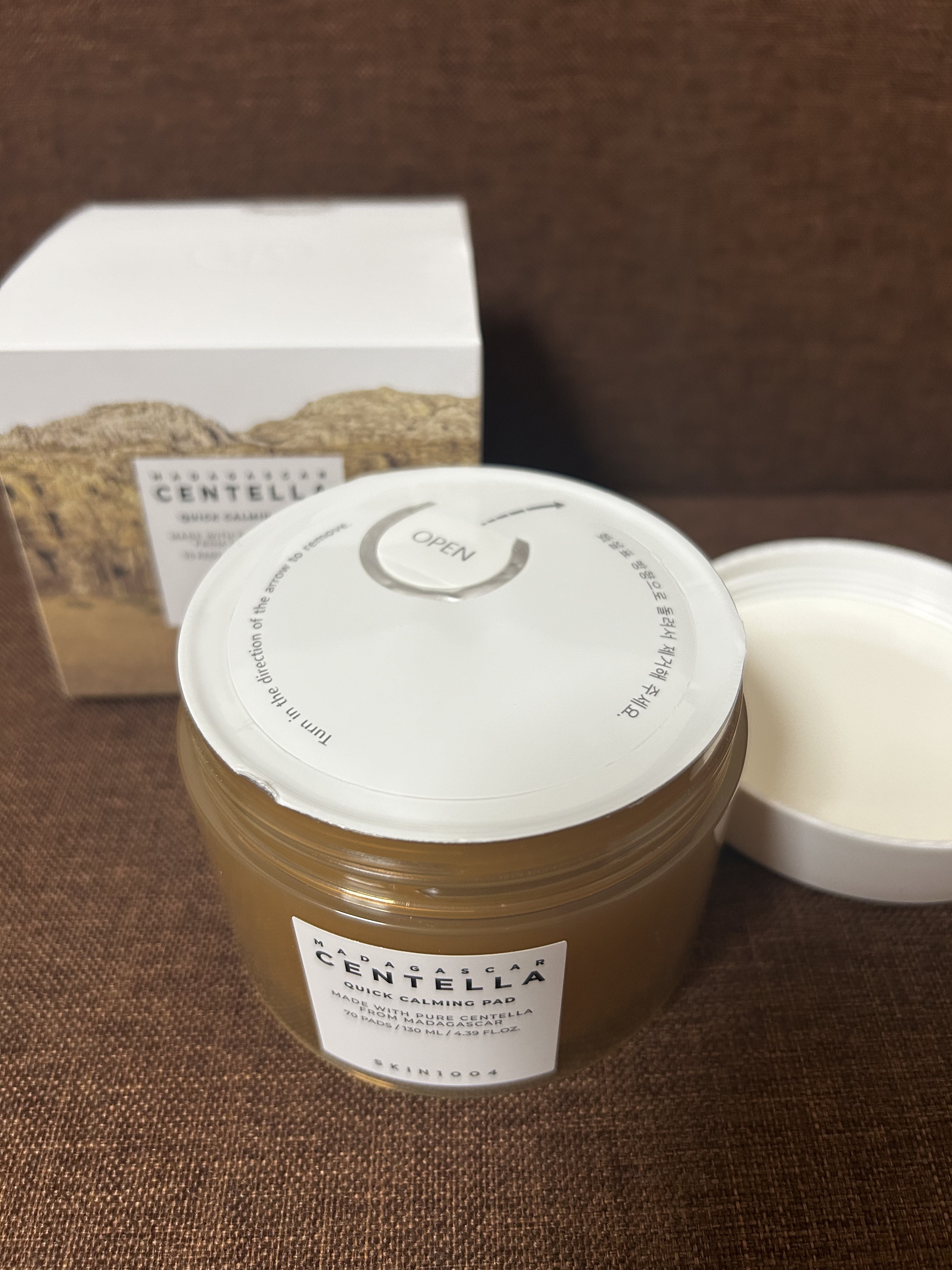 センテラ クイックカーミングパッド/SKIN1004/トナーパッドを使ったクチコミ（3枚目）