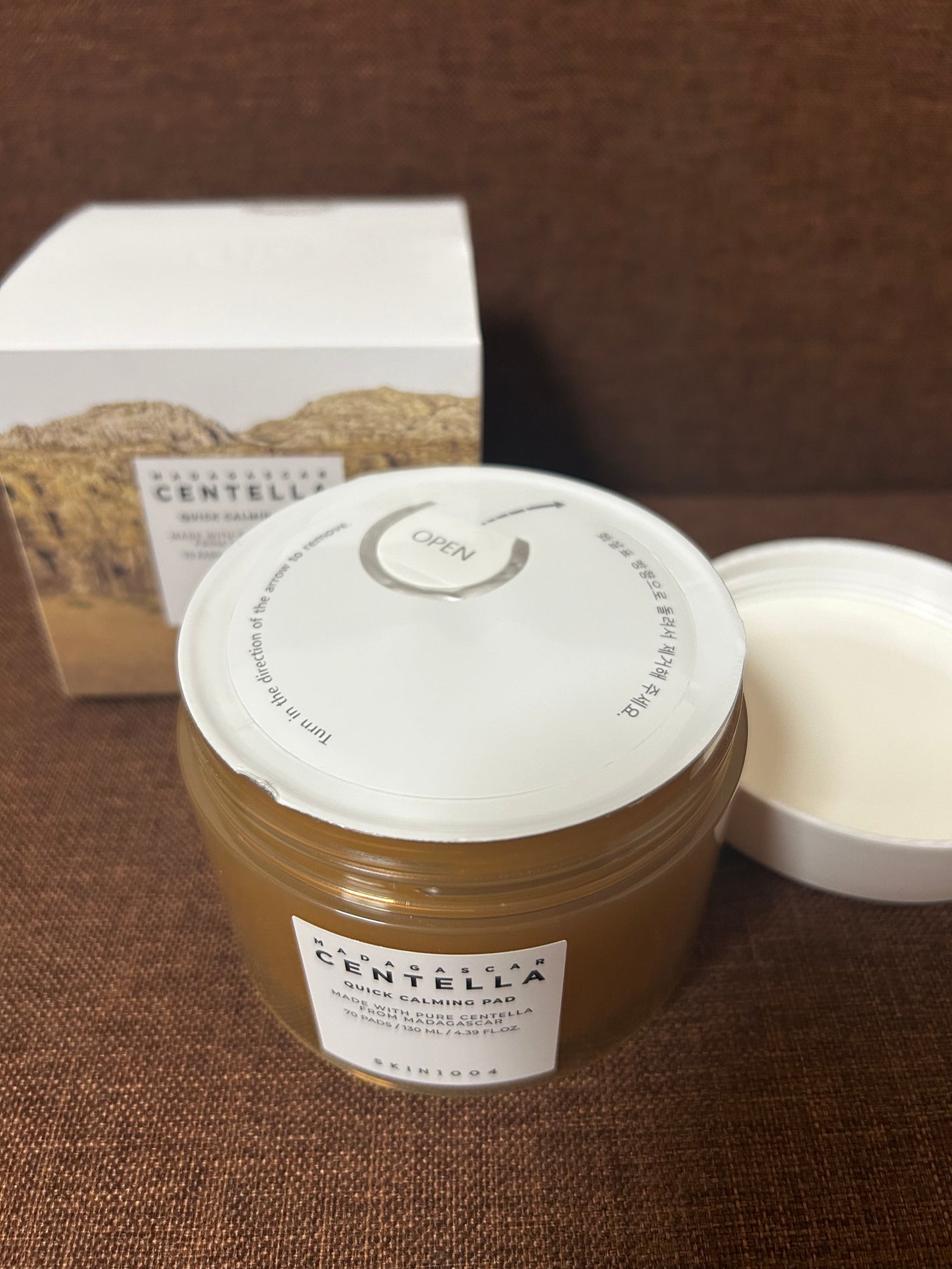 センテラ クイックカーミングパッド/SKIN1004/トナーパッドを使ったクチコミ(3枚目)