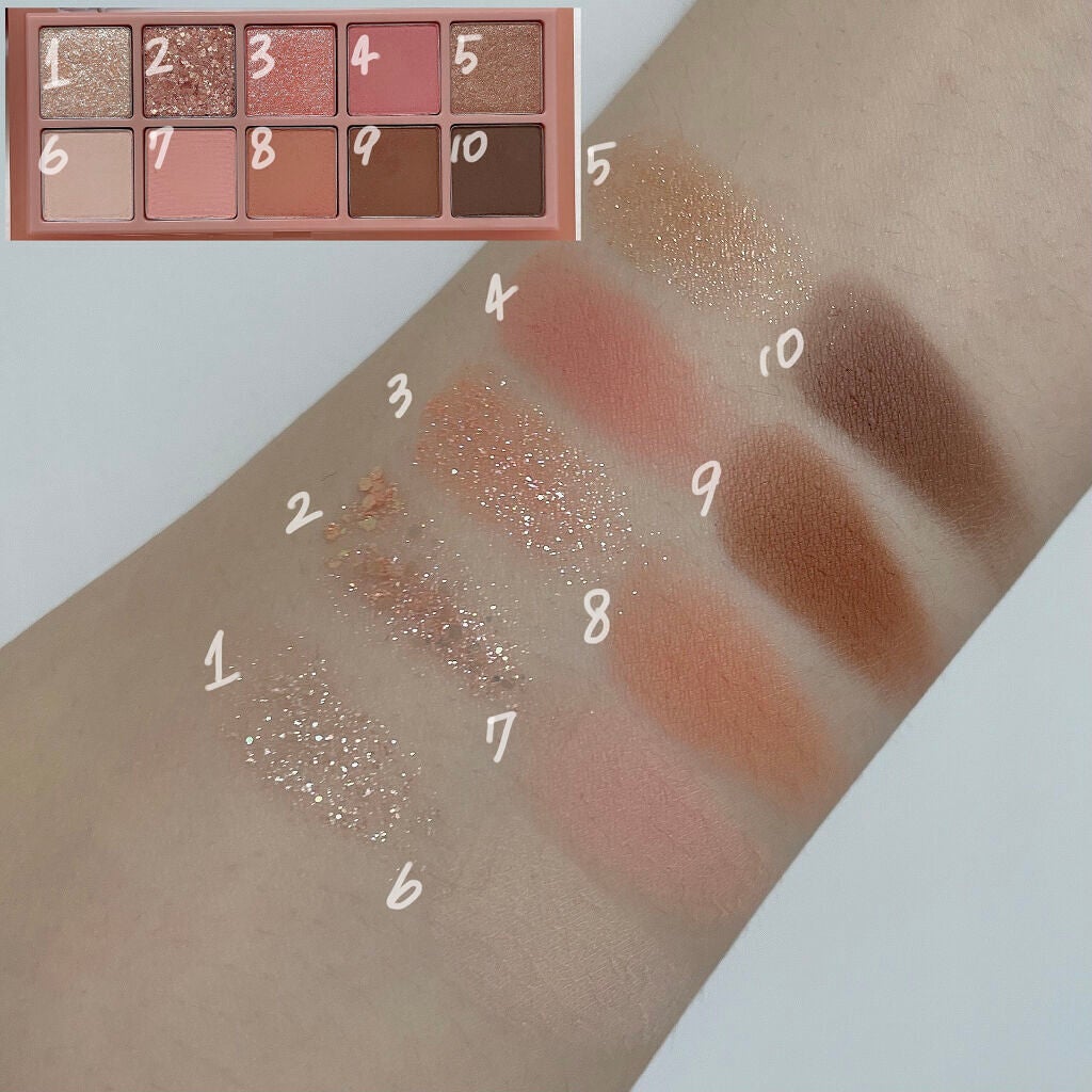 ベターザンパレット/rom&nd/アイシャドウパレットを使ったクチコミ(3枚目)