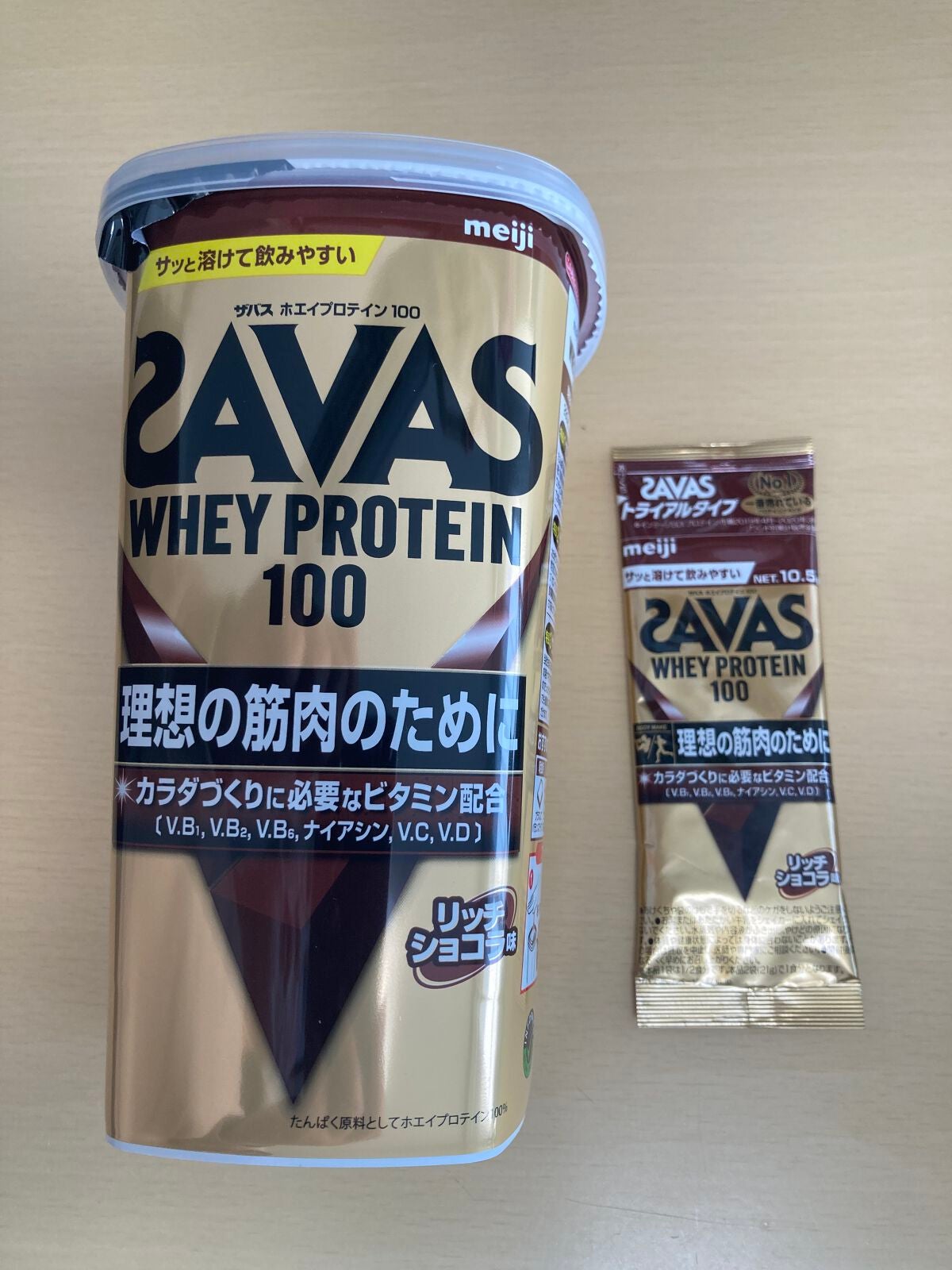 ホエイプロテイン100/ザバス/ホエイプロテインを使ったクチコミ(1枚目)