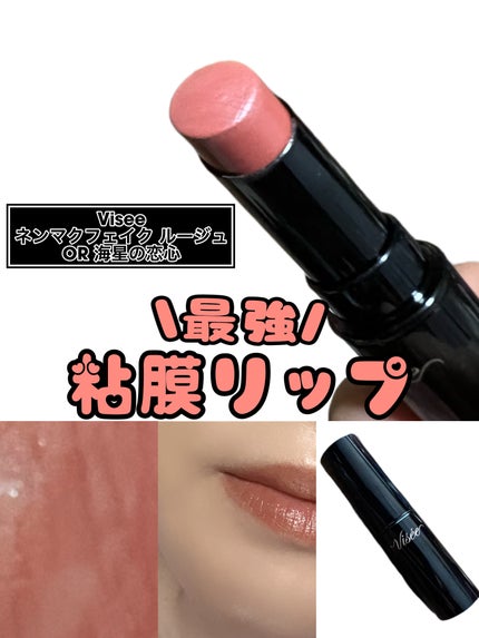 ネンマクフェイク ルージュ/Visée/口紅を使ったクチコミ(1枚目)