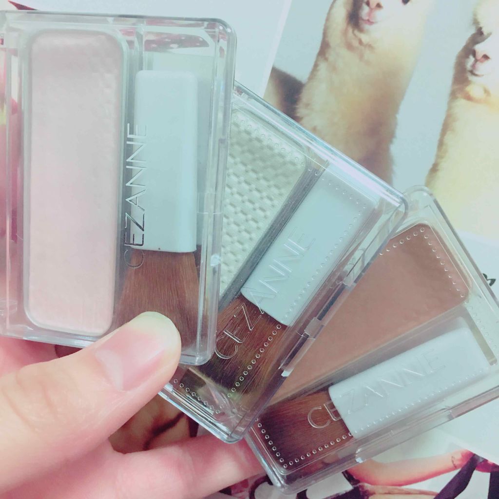 フェース コントロール カラー/CEZANNE/プレストパウダーを使ったクチコミ（1枚目）