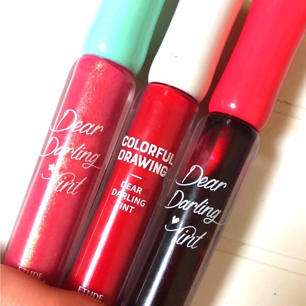 ディアダーリン ウォータージェルティント/ETUDE/リップティントを使ったクチコミ(1枚目)