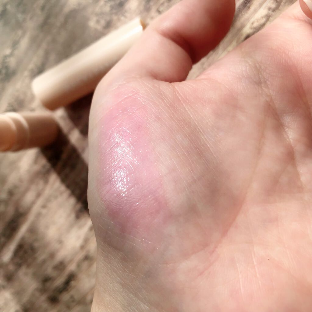 アピュー ジューシーパン カラーリップバーム PK01　いちごミルク/A’pieu/リップバームを使ったクチコミ（2枚目）