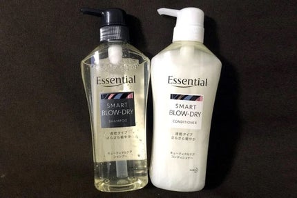 さらさら速乾 シャンプー/コンディショナー/エッセンシャル/市販シャンプーを使ったクチコミ(1枚目)