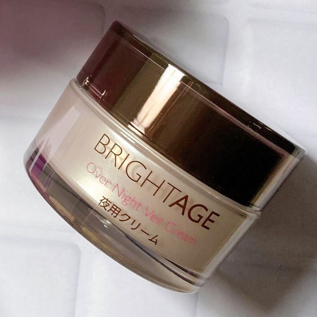 おもち婦人 on LIPS 「ブライトエイジの『オーバーナイトヴェールクリーム』。以前ブライ..」(1枚目)