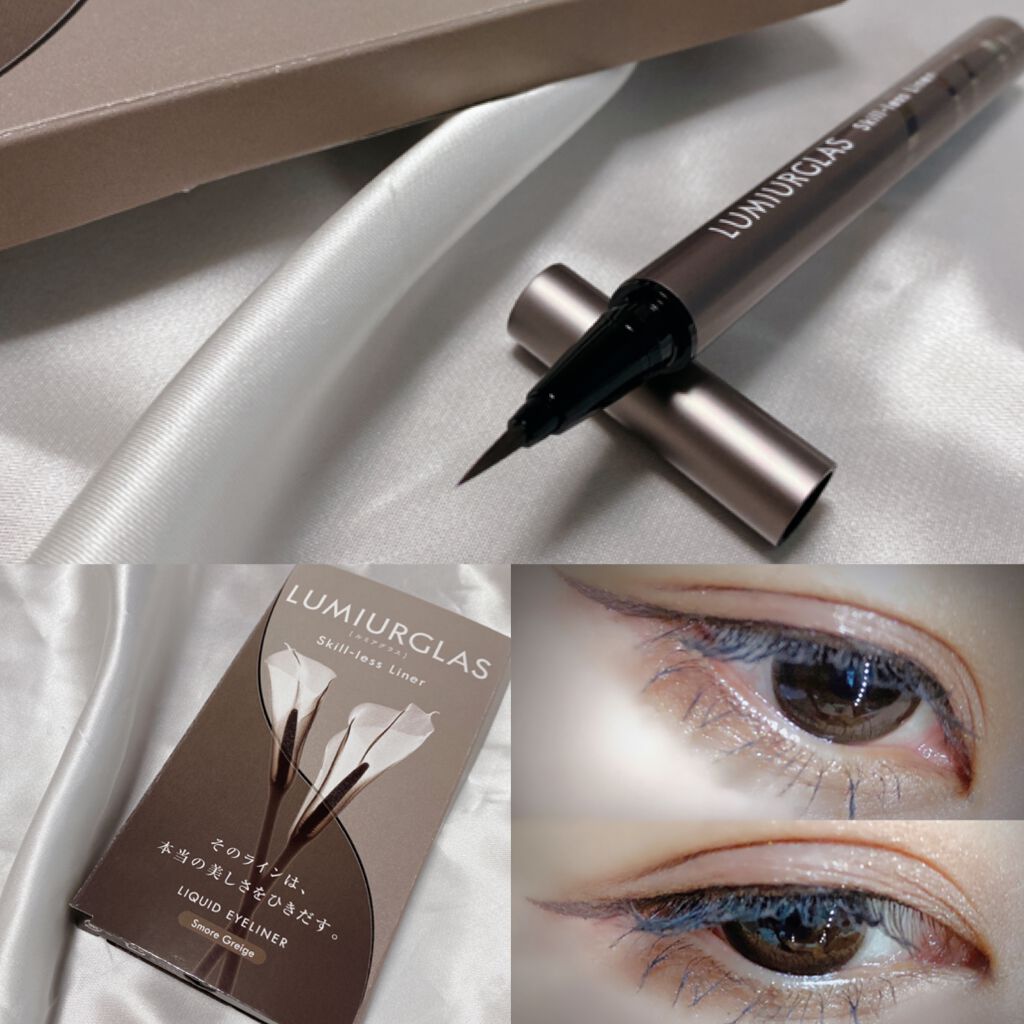 スキルレスライナー/LUMIURGLAS/リキッドアイライナーを使ったクチコミ（1枚目）