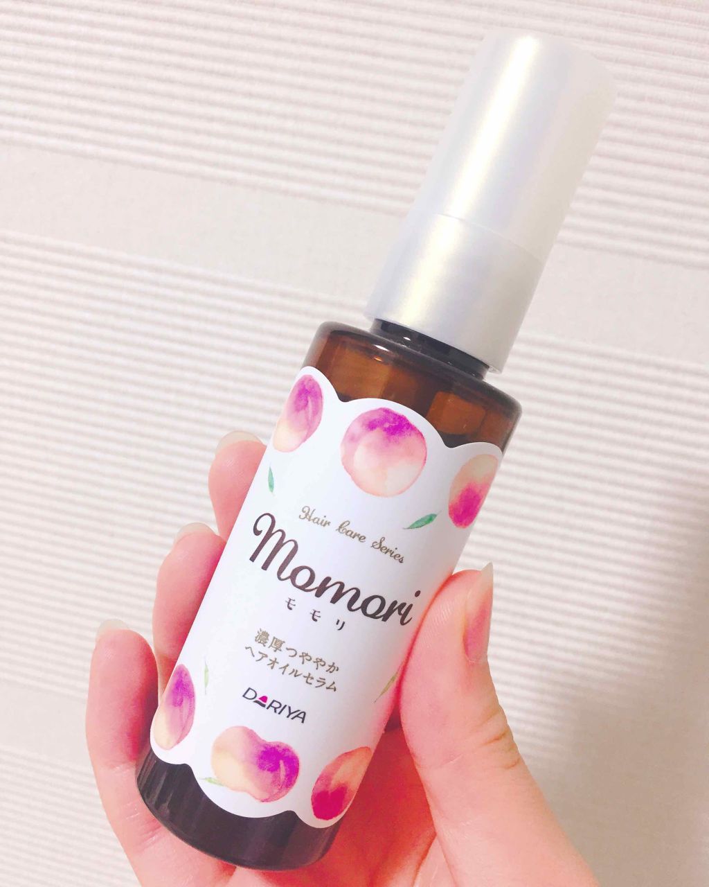 濃厚つややかヘアオイルセラム/モモリ/ヘアオイルを使ったクチコミ(2枚目)