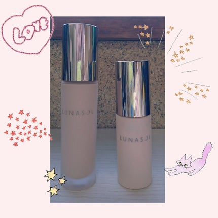 グロウイングウォータリーオイルリクイド/LUNASOL/リキッドファンデーションを使ったクチコミ(1枚目)