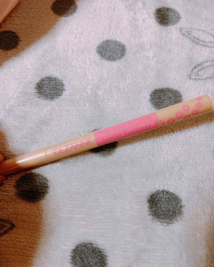 描くふたえアイライナー/CEZANNE/リキッドアイライナーを使ったクチコミ(1枚目)