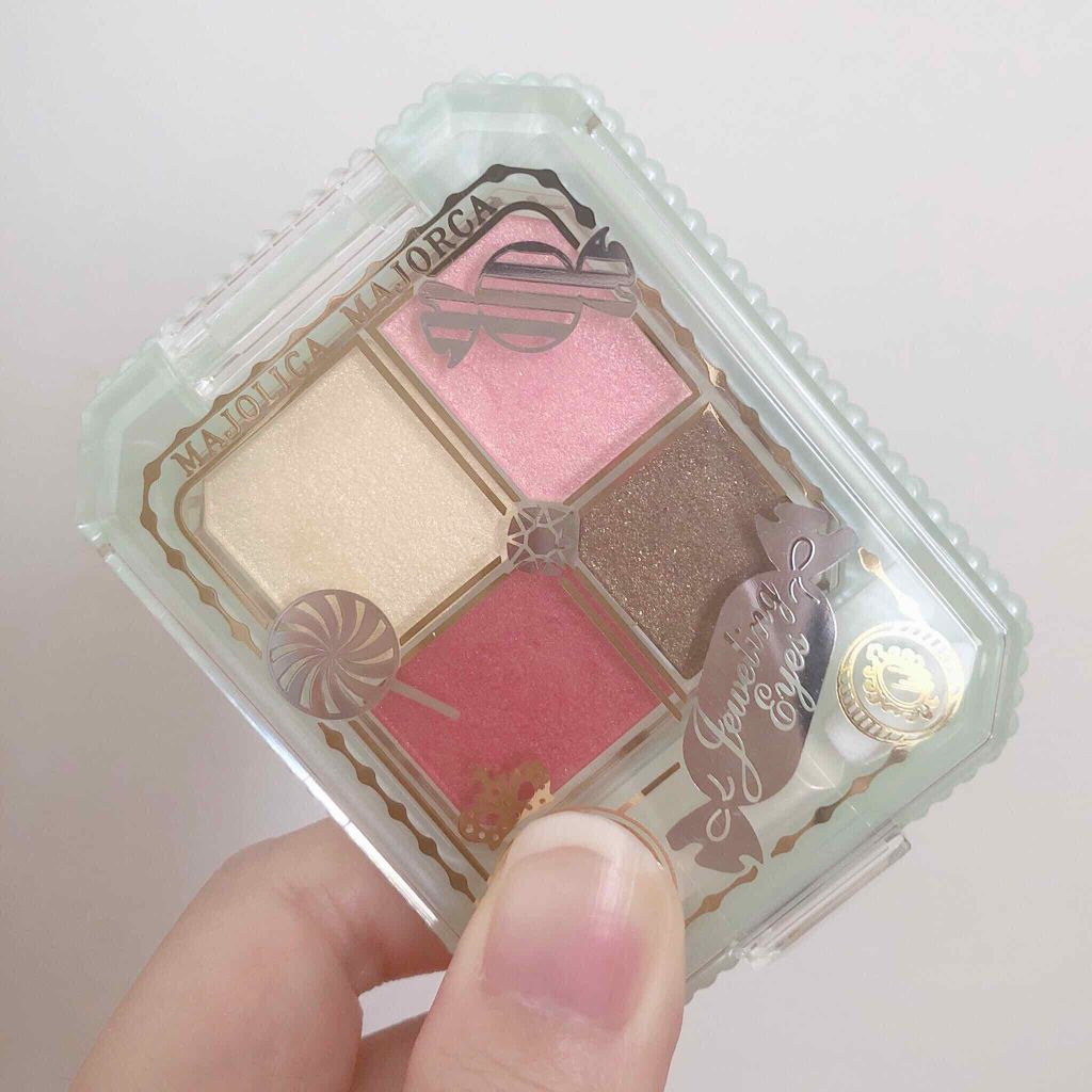 ジュエリングアイズ 77 りんごあめ/MAJOLICA MAJORCA/アイシャドウパレットを使ったクチコミ（1枚目）