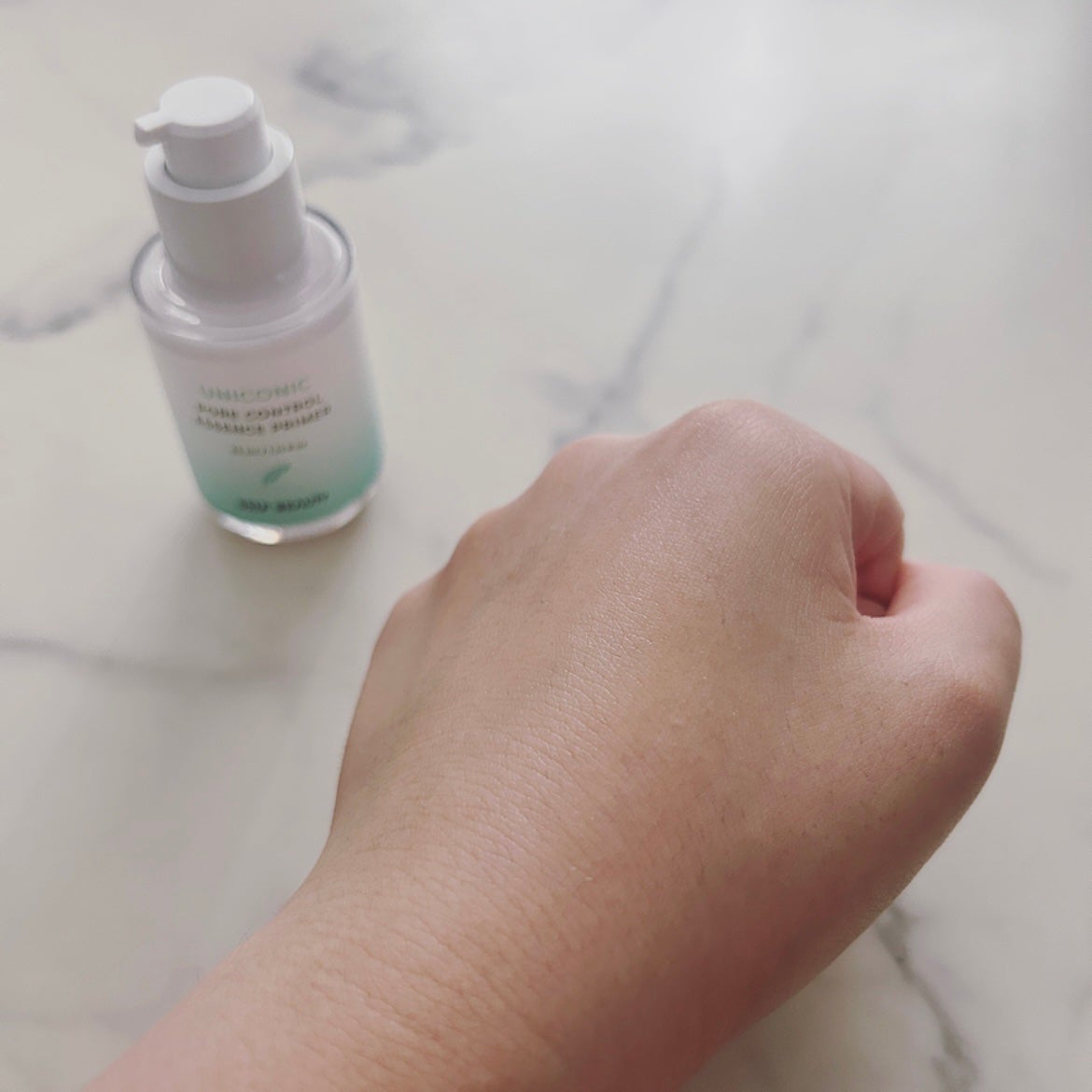 ユニコーン ポア コントロールエッセンスプライマー/SELF BEAUTY/美容液を使ったクチコミ(4枚目)