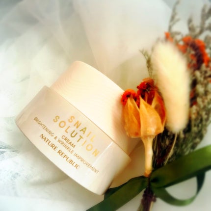 スネイルソリューションクリーム/ネイチャーリパブリック/フェイスクリームを使ったクチコミ(6枚目)