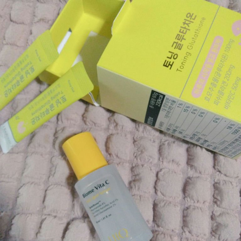 バイオームビタCダークスポットセラム/UIQ/美容液を使ったクチコミ（1枚目）